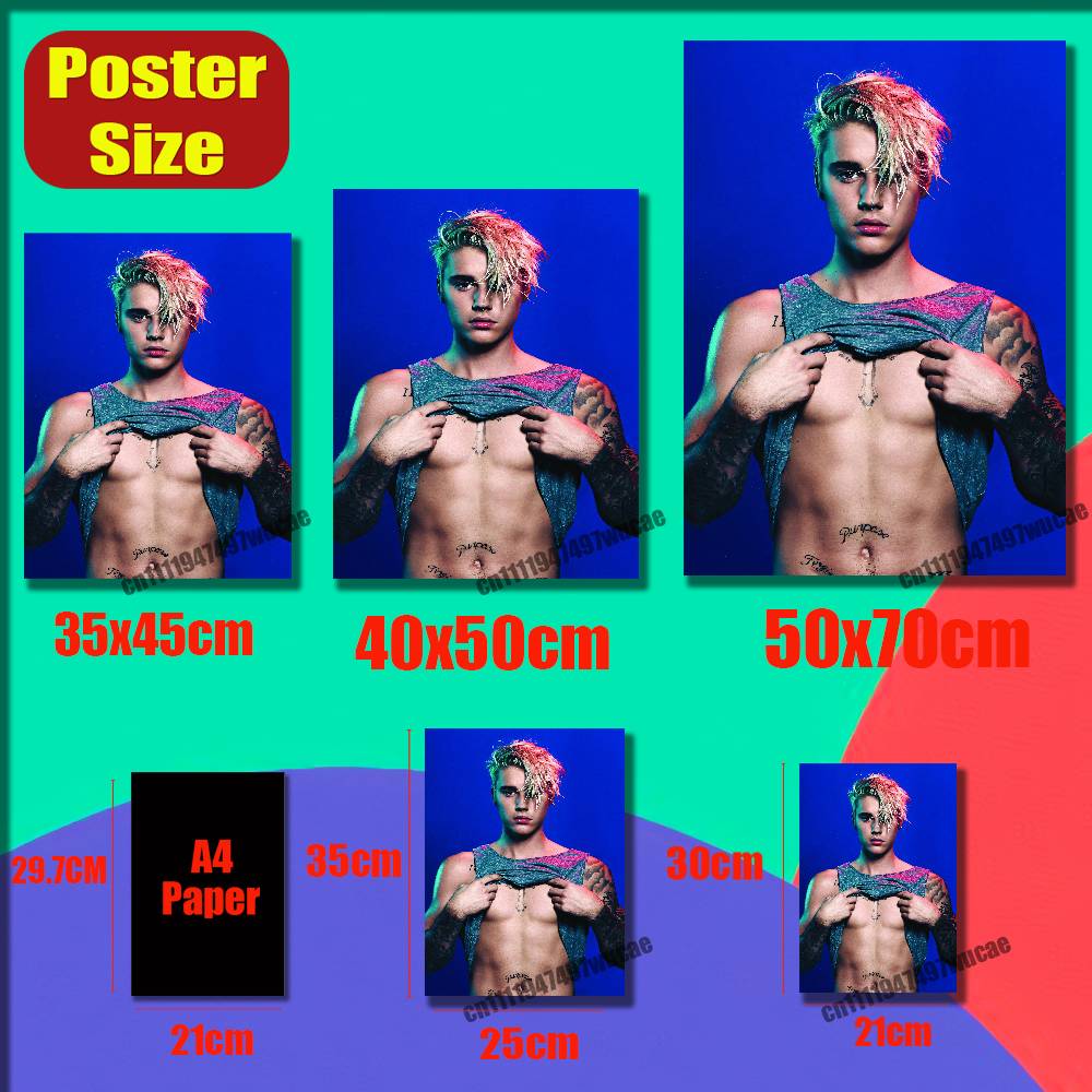 For J-Justin Singer B-Bieber P - Custom Map Poster ulasan dan harga