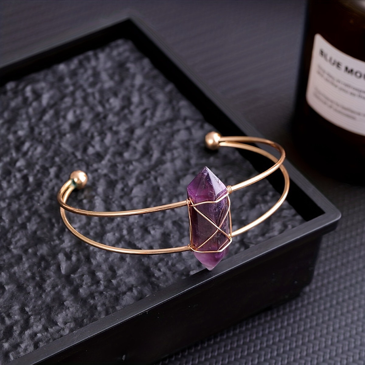 YEEVAA 1pc Natural Crystal Gem - Coordinates Bracelet ulasan dan harga