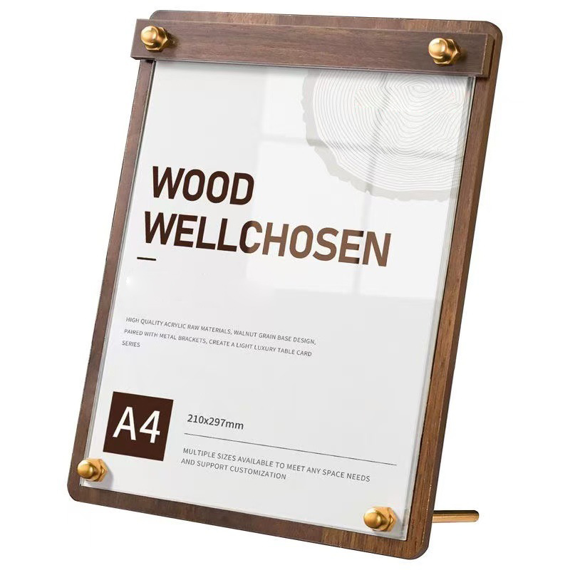 Custom A4/A5 Acrylic Wood Grai - Custom Map Poster ulasan dan harga
