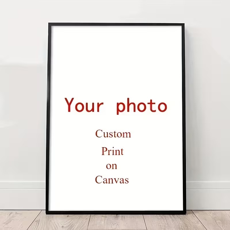 Custom Print Canvas Painting F - Custom Map Poster ulasan dan harga