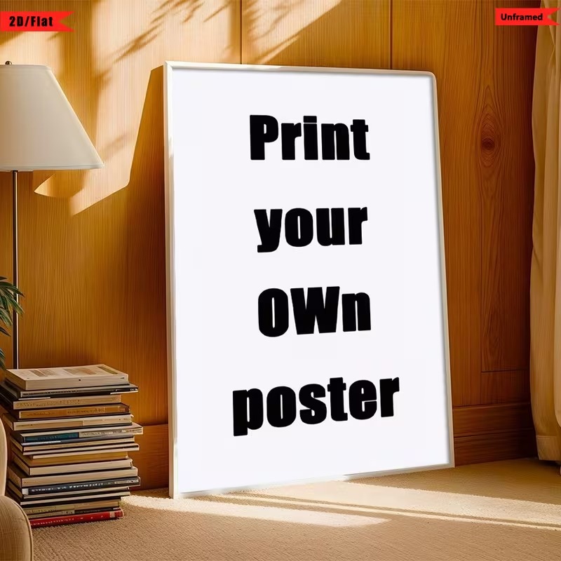 Custom Print Canvas Painting F - Custom Map Poster ulasan dan harga