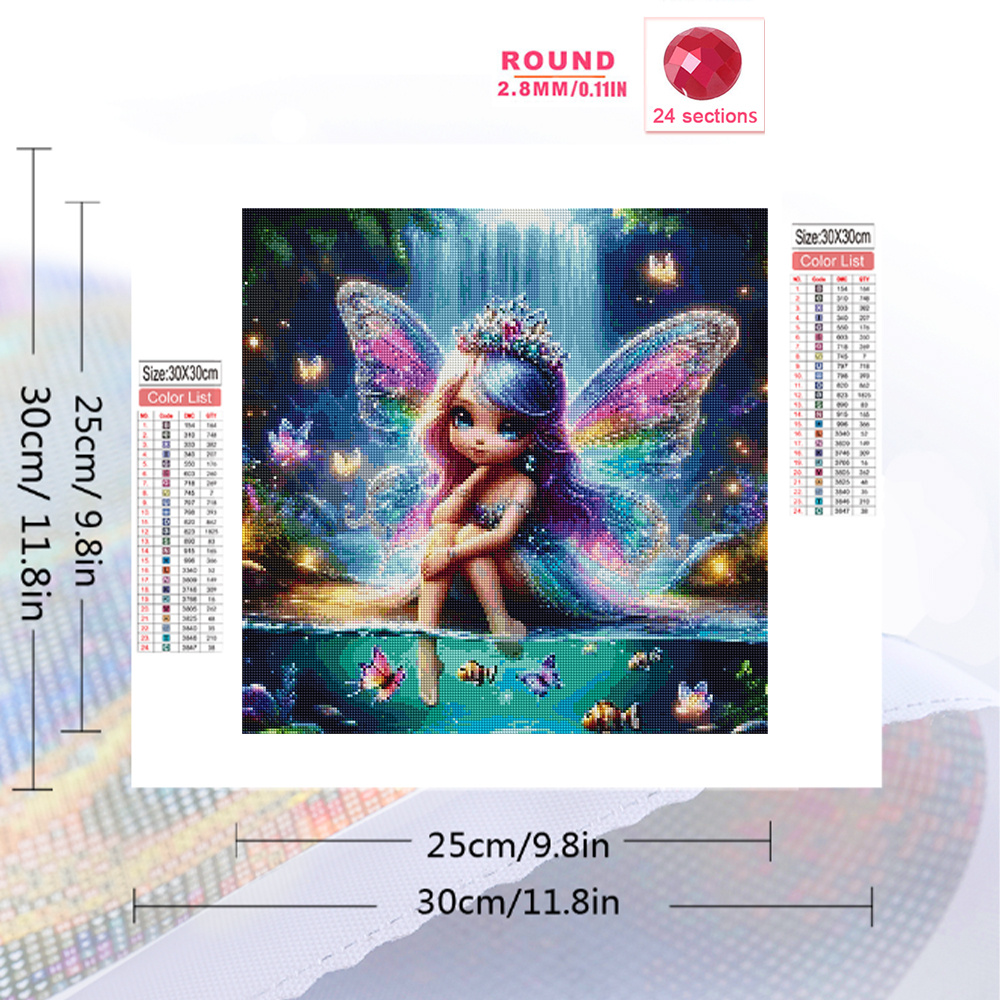 Momoart Girl Diamond Mosaic Po - Photo Mosaic Print ulasan dan harga
